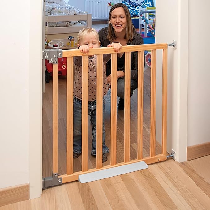 SUPVOX Safety Gate Kick Pedal Replacement Part, Plastic Stair Accessory with Support Feet and Pet Gates, Sturdy Doorway Ramp Fixator for Indoor Use