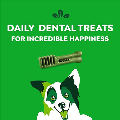 Greenies Veterinarian-Recommended Adult Natural Dental Dog Treats Regular Size, Dog Dental Chews, Original Flavor, 54 oz. Pack, 54 Count