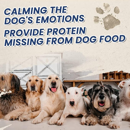 PAWUP Dog Treats Training Rewards, Beef Cod Cubes, 1% Taurine Added, 12.5 oz, Rawhide Free, Grain Free, Low Fat Dog Training Rewards and Snacks, No Additives