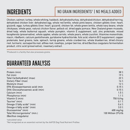 ORIJEN Grain Free High Protein Dry Dog Food Small Breed Puppy Recipe 4lb Bag