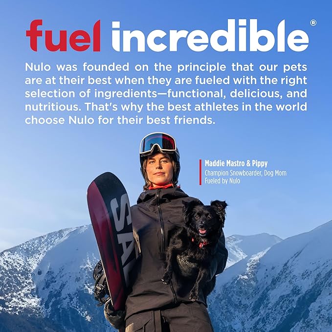 Nulo FreeStyle Adult Dry Dog Food - Salmon & Peas, Premium Grain Free Dog Food with Probiotics for Healthy Gut, Skin and Coat, Natural, High Protein Kibble for Small, Medium and Large Breeds, 26lb Bag