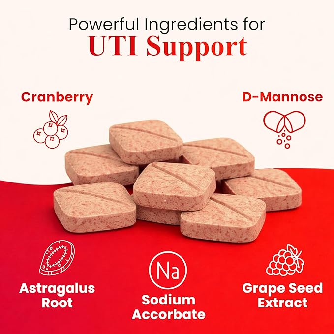 Cranberry Chews for Dogs – UTI Support & Bladder Support – Cranberry Supplement for Dogs – Dog Kidney Support – Urinary Tract & Bladder Control (30 Soft Chews)
