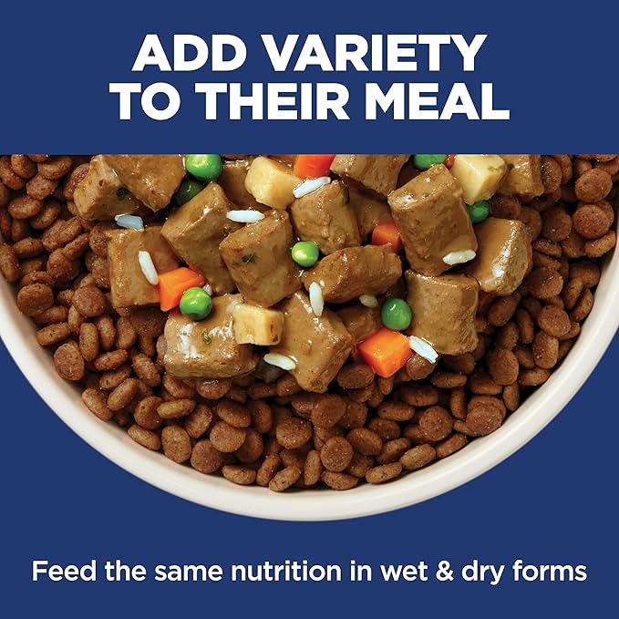 Hill's Science Diet Puppy Sensitive Stomach & Skin Dry Dog Food, Salmon & Brown Rice, 4 lb. Bag