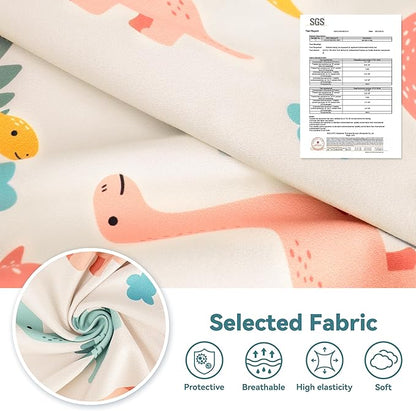 cyeollo Dog Surgery Recovery Suit, Soft Dog Onesie, E-Collar & Cone Alternative, Male Female Dog Spay Neuter Body Suits, Anti-Licking Wound Surgical Suit, Pet Clothes for Medium Dogs, Dinosaur L