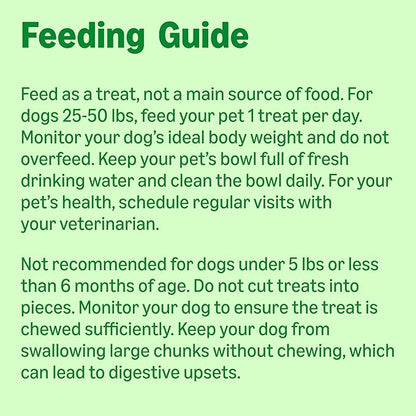 Amazon Basics Dental Dog Treats to Help Clean Teeth & Freshen Breath for Medium Dogs, Unflavored, Per Pack: 36 Count, 2.25 pounds (Previously Wag)