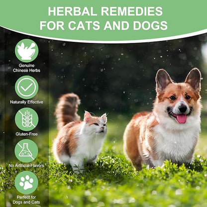 Dog & Cat Bladder Crystals Treatment or Stone, Bladder Kidney Stones Dissolver for Pet, Cat Dog Urinary Tract Supplements for Kidney and Bladder Stones, Urinary Free The Flow, 2 fl oz (59ml)