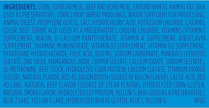 Kibbles 'n Bits Savory Bacon & Steak Flavor Dry Dog Food, 3.5 lb. Bag (Pack of 2)