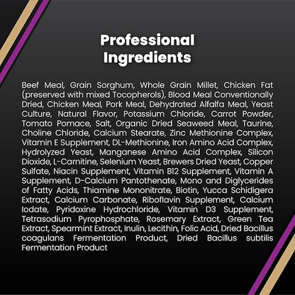 VICTOR Super Premium Dog Food – Professional Dry Dog Food – Super Premium Kibble with 26% Protein – Gluten-Free with Beef, Chicken & Pork Meals – for High Energy and Active Dogs & Puppies, 15lbs