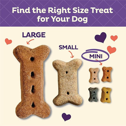Old Mother Hubbard Wellness All the Fixins Dog Biscuits, Natural, Training Treats, Turkey & Sweet Potato Flavor, Mini Size (16 Ounce Bag) (Pack of 2)