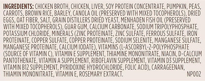 Nutrish Rachael Ray Wet Dog Food Chunks in Gravy Real Chicken & Veggies Recipe,13 oz. Can,(Pack of 24)