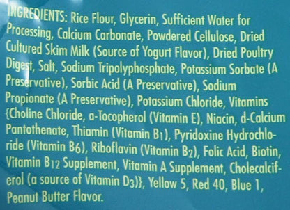 AMERICAN KENNEL CLUB Dentacare Yogurt and Peanut Butter Dental Dog Treats, Naturally Flavored, Good for Dog Dental Health, 20 Count (Pack of 2)