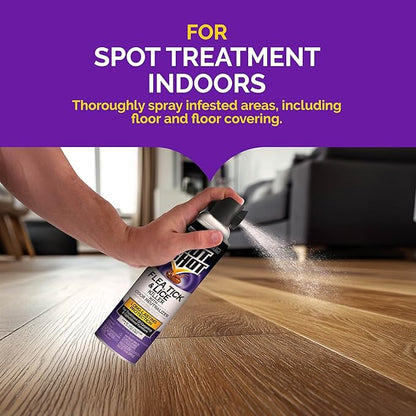 Hot Shot Flea, Tick & Lice Killer with Odor Neutralizer (Aerosol)(Pack of 6)