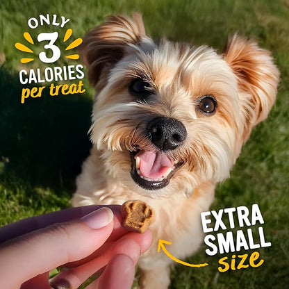 Blue Dog Bakery Natural Dog Treats, Perfect Trainers, Low Calorie Dog Training Treats, Chicken & Cheese Flavor, 6oz, 8 Count