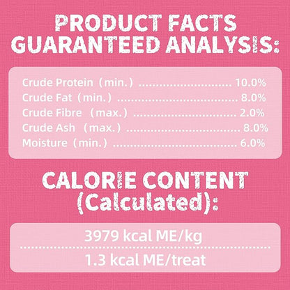 Just Try 13.4 OZ Urinary Tract Health Cat Treats for Indoor Cats, Cranberry & D-Mannose for Kidney Bladder and UT Support, Health Cat Supplement Crunchy Chews