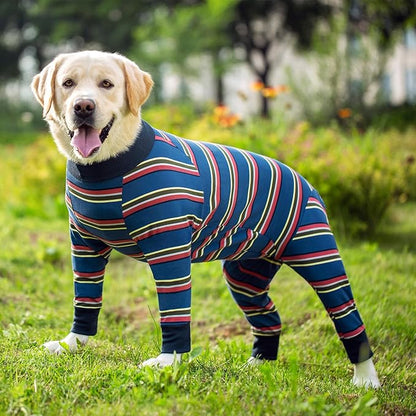 Dog Surgery Recovery Suit Onesies for Large Dogs Spayed Recovery Suit Cone Alternative After Surgery Abdominal Wounds Protector Dog Bodysuit for Medium Large Dogs Pajamas
