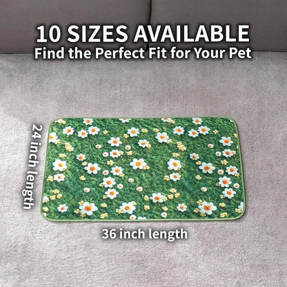 Washable Pee Pads for Dogs, Reusable Puppy Potty Training Pads, Ultra-Absorbent Thick Waterproof Leak-Proof Non-Slip Pads & Mat for Crate, Playpen, Floor, Whelping & Housebreaking , 2 Pack 24"x36"