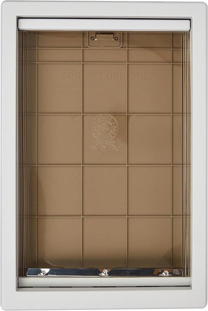 Ideal Pet Products Designer Series Plastic Pet Door with Telescoping Frame, Extra-Large, 10.5" x 15" Flap Size