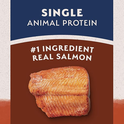 Natural Balance Limited Ingredient Grain Free Salmon & Sweet Potato Dry Dog Food, Sensitive Stomach, 4 lb (Pack of 1)