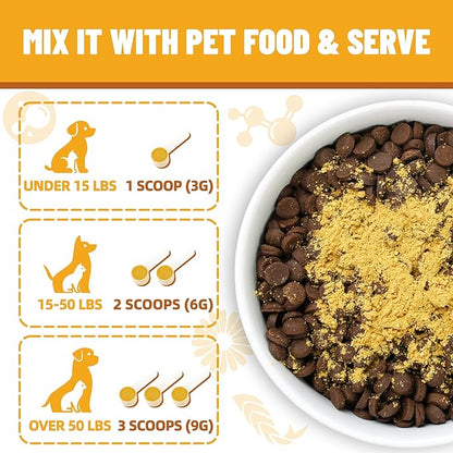 Just Try L-Lysine Powder Lysine for Cats Lysine Cat Immune Support for Dogs Lysine Supplement Cat Health Supplies 7 OZ
