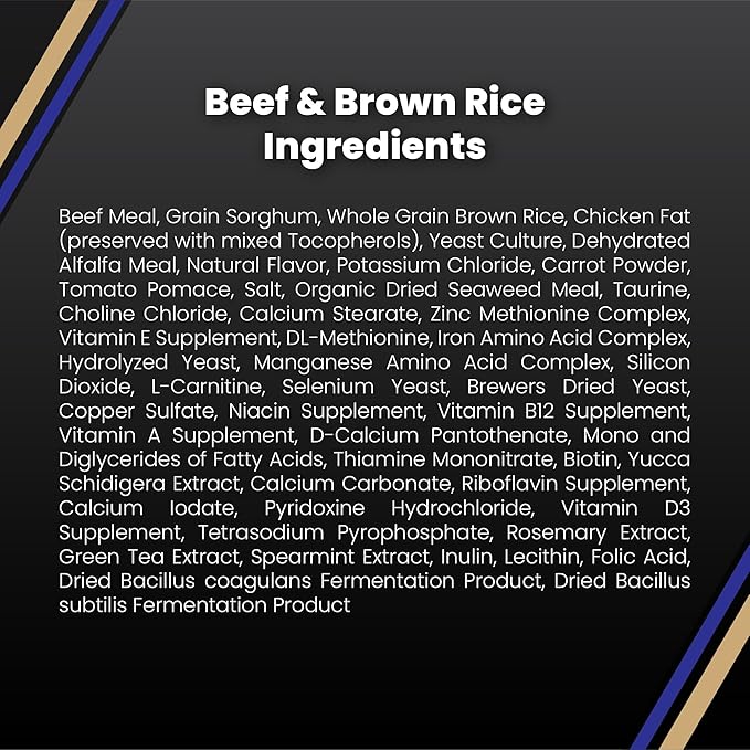 VICTOR Super Premium Dog Food – Select Beef Meal & Brown Rice Formula for Immune and Gut Health – Gluten-Free Beef Meal Dry Dog Food for All Normally Active Dogs of All Life Stages, 15 lbs