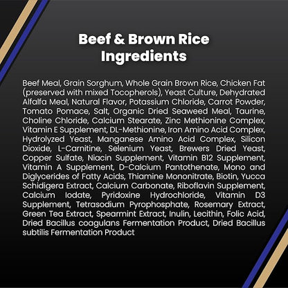 VICTOR Super Premium Dog Food – Select Beef Meal & Brown Rice Formula for Immune and Gut Health – Gluten-Free Beef Meal Dry Dog Food for All Normally Active Dogs of All Life Stages, 15 lbs