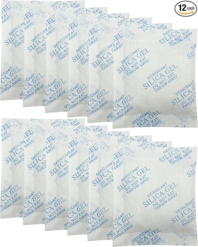 12-Pack Replacement Desiccant Bags for PETLIBRO Automatic Pet Feeders Cat Dog Feeders Desiccant Bag (12)