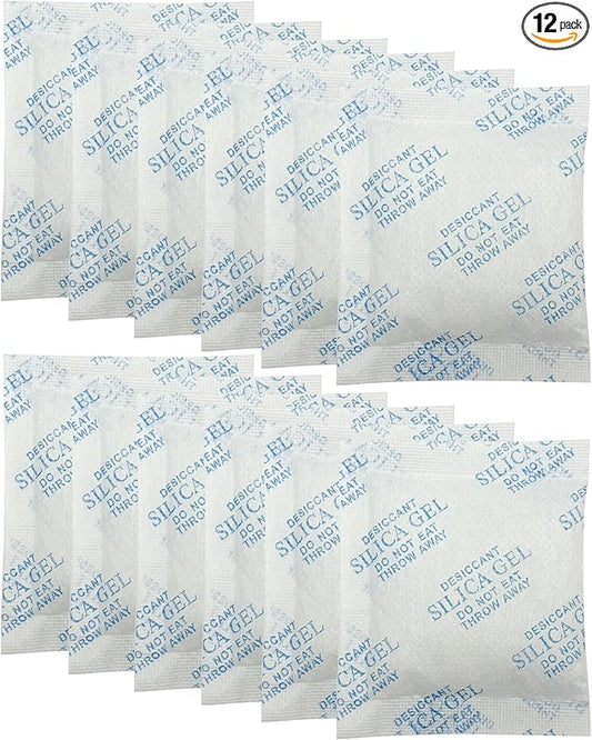 12-Pack Replacement Desiccant Bags for PETLIBRO Automatic Pet Feeders Cat Dog Feeders Desiccant Bag (12)