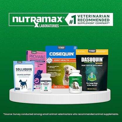 Nutramax Denamarin for Large Dogs, Liver Health Supplement with S-adenosylmethionine (SAMe) plus Silybin, Liver Support for Dogs, Coated Tablets, 30 Count