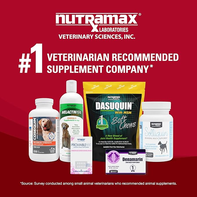 Nutramax Crananidin for Dogs, Urinary Tract Health and Bladder Health Support, Cranberry Supplement for Dogs of all Breeds and Sizes, Chewable Tablets, 75 Count