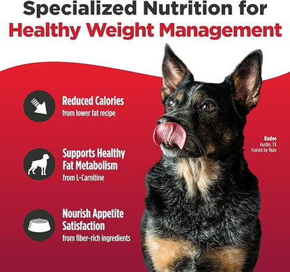 Nulo FreeStyle Adult Trim Dry Dog Food - High Protein Grain Free Dog Food for Healthy Weight Management, Natural Kibble with Probiotics, L-Carnitine and Fiber for Small, Medium, Large Breeds, 6lb Bag