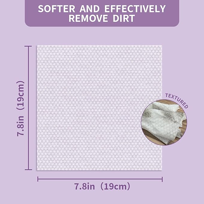 IMMHABI 400 PCS Pet Wipes for Paws and Butt Hypoallergenic Pets Cleansing & Deodorizing Anal Gland Hygienic Puppy Wipes for Dogs Face and Body Wipes Cleaning Fur Doggie Wipes Doggy Wipes (Lavender)