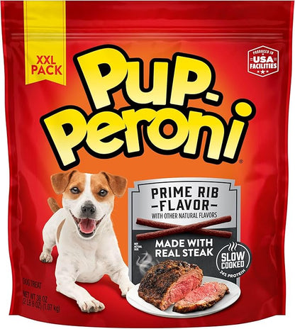 Pup-Peroni Prime Rib Flavor Dog Treats, 38 Oz. Bag