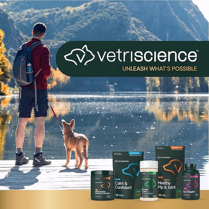 VETRISCIENCE Extra Large Pinchers Pill Hiders Chews, Non-Greasy Pill Wrap with Probiotics for Dogs, Disguise Pills, Capsules and Tablets, Soft and Chewy, Gut and Immune Health, Peanut Butter, 2 Pack