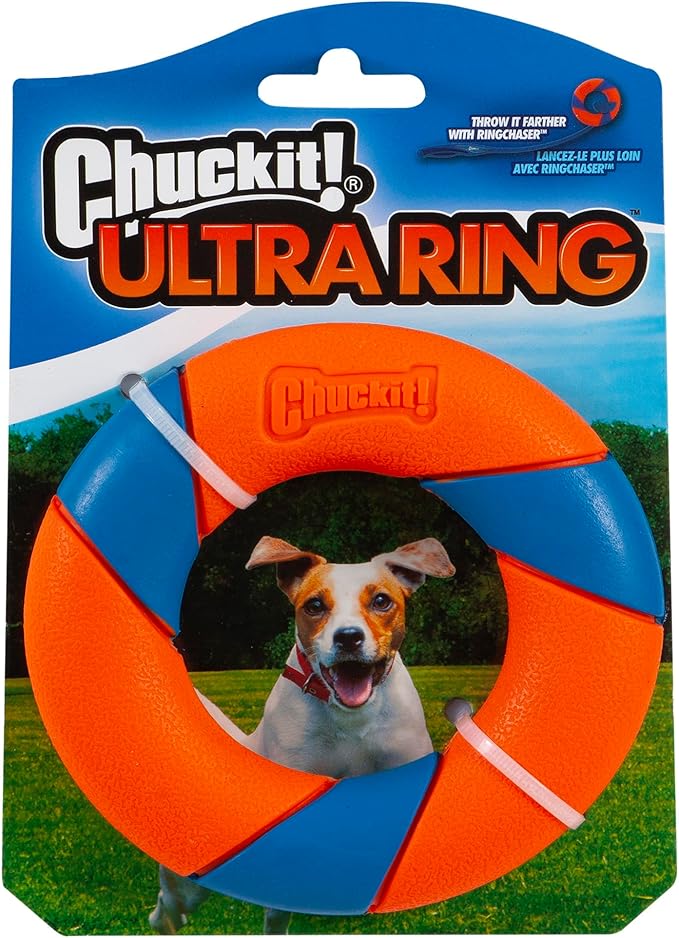 Chuckit! UltraRing Fetch and Chase Outdoor Dog Toy All Breeds