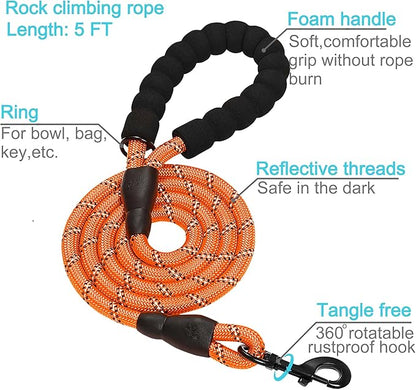 haapaw Martingale Dog Collar with Quick Release Buckle Reflective Dog Training Collars for Small Medium Large Dogs