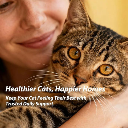 Dewormer for Cats,Cat Wormer Fenbendazole Tablets for Tapeworms, Roundworms & Hookworms,60 Count