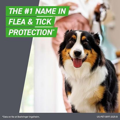 FRONTLINE Plus Flea and Tick Treatment for Medium Dogs Up to 23 to 44 lbs. 3 Treatments