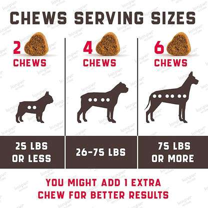 Dog UTI Treatment 120 Chews w Cranberry, Natural UTI Medicine for Dogs - Pet Supplement for Dog Urinary Tract Infection Treatment, Good for Bladder Control, Dog Incotinence, Kidney Health, Dog Breath