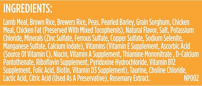 Rachael Ray Nutrish Limited Ingredient Diet Lamb Meal & Brown Rice Recipe, Lamb Meal & Rice, 6.00 Pound (Pack of 1) (Packaging Design May Vary)