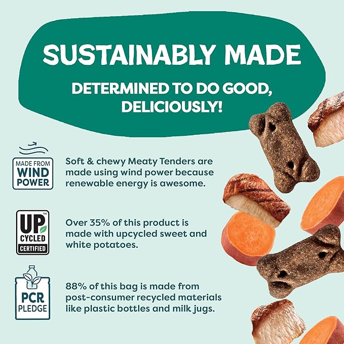 Shameless Pets Soft & Chewy Dog Treats, Lucky Ducky Meaty Tenders, 1.5lb – Real Duck is 1st Ingredient – Grain Free, No Corn or Soy – Digestive Support – for Small, Medium & Large Dogs