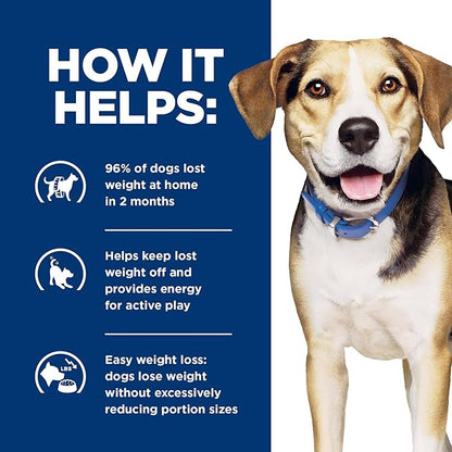 Hill's Prescription Diet Metabolic Weight Management Dry Dog Food, Lamb Meal & Rice, 6 lb. Bag