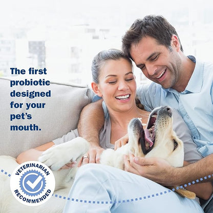 Probiora for Dogs | Dog Probiotic Supplement for Oral Care | Pet Probiotics to Reduce Bad Breath | Dog Nutritional Supplement for Dental Health | 30 Servings (Jar)