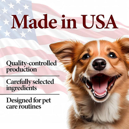 No More Tapeworms in Cats and Dogs- USA Made Dewormer for Cats and Dewormer for Dogs - Chicken Flavour-Glass Bottle with 3ml Dropper (120ml)