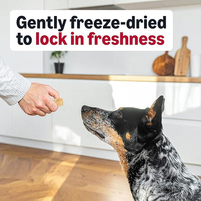 Amazon Basics Freeze-Dried Raw Single Ingredient Dog Treats (Previously Wag), Beef Liver, High Protein, Grain-Free, 3.3 Ounce (Pack of 2), Packaging May Vary