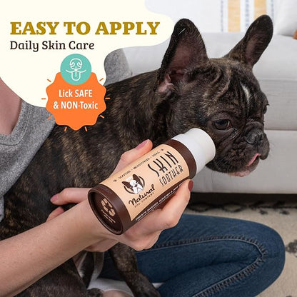 Natural Dog Company Skin Soother Balm for Skin Irritation, Allergy and Itch Relief for Dogs, Hot Spot Treatment, Dog Moisturizer for Dry Skin, Healing Ointment with Coconut Oil & Vitamin E, 2 oz Stick