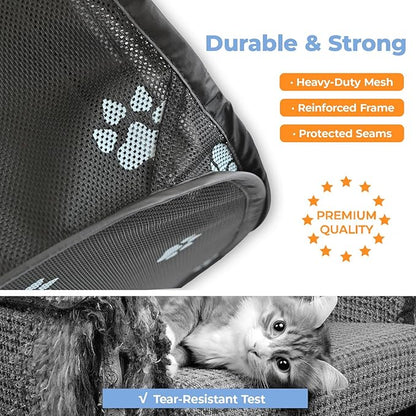 Small Animals Playpen Pop up Small Pet Cage Enclosure Hutch Tent Chick Run Brooder Box Coop Foldable Kennel for Kitten Ferret Puppy Guinea Pig Rabbit Hamster Chinchillas(No Divider, Unified Space)