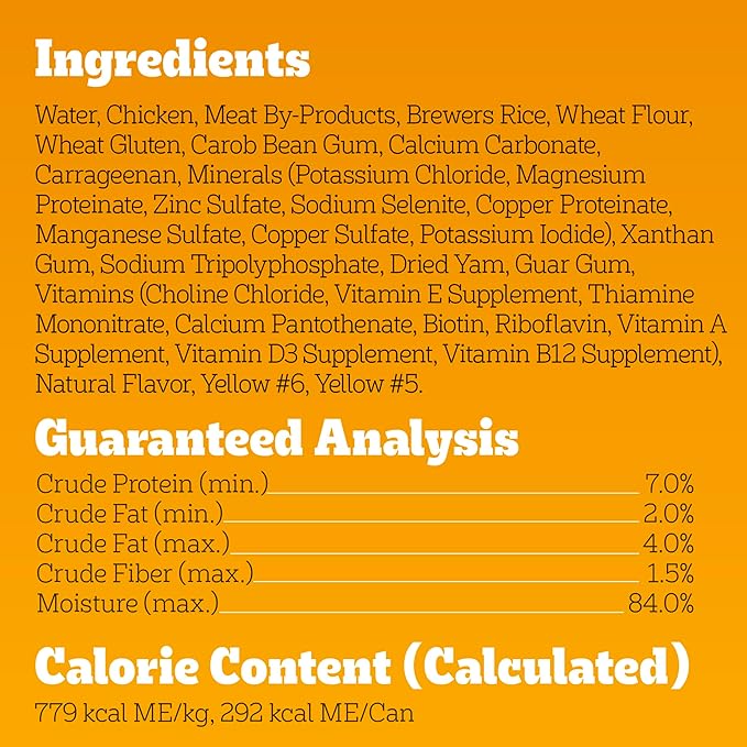Pedigree Chopped Ground Dinner Weight Management Wet Dog Food,Canned Dog Food Chicken & Rice Dinner in Meaty Juices,13.2 oz. Cans,12 Count (Pack of 2)