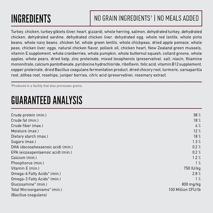 ORIJEN Grain Free High Protein Dry Dog Food Small Breed Recipe 4lb Bag