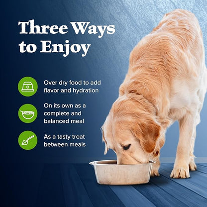 Blue Buffalo Wilderness Wolf Creek Stew High Protein, Natural Wet Food for Dogs, Hearty Duck Stew in Gravy, 12.5-oz cans, 12 Count