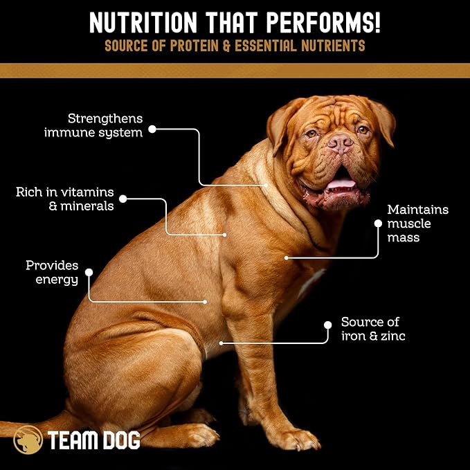 Team Dog Beef Heart, Lung & Liver Dog Treats, 5.4 Oz, Gluten-Free, Grain-Free Training Treats